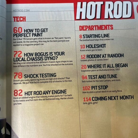 Hot Rod Magazine u March 2011 Hemi Gasser How to Get Perfect Paint - Picture 4 of 4